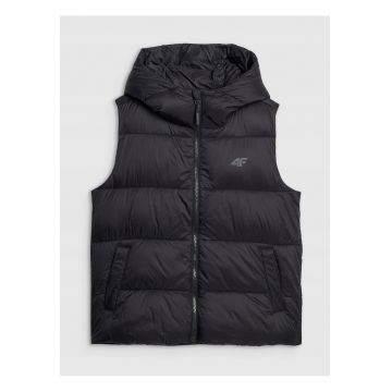 Vesta  dama - neagra - poliester - hidrofoba - pentru sezonul de tranzitie