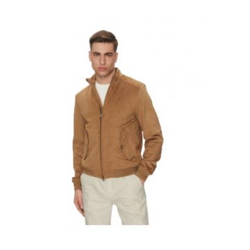 Geaca barbati  imitatie de piele - bej