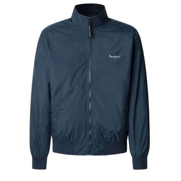 Geaca barbati -  model Mustrel - poliester - bleumarin