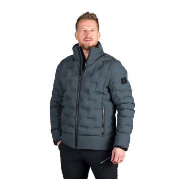 Geaca cu fermoar Stribog - Albastru petrol