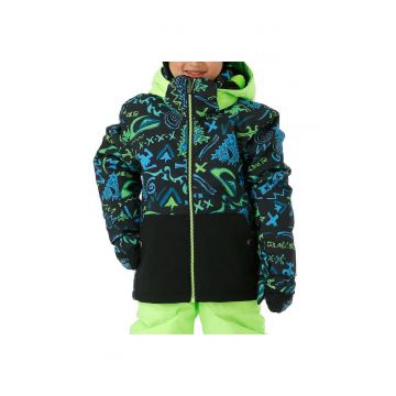 Geaca de ski cu imprimeu Little Mission -