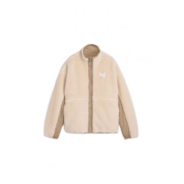 Geaca  pentru Femei - reversible sherpa jacket - 626488-67 - Maro - Maro