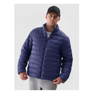 Geaca Puf Barbati  Bleumarin - Matlasata - Hidrofoba - Confort Termic 4FWarm - S-3XL - Umplutura Sintetica Reciclata - SPORTSTYLE
