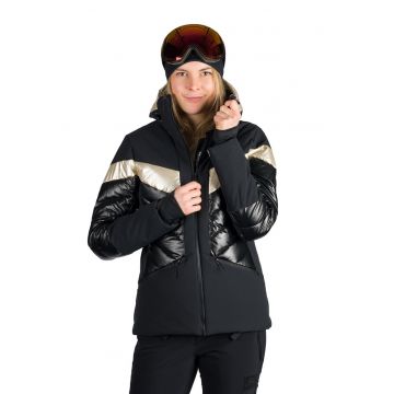 Geaca schi 2L 5K/5K dama Abigale - Alb/Negru