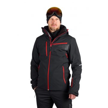 Geaca schi softshell 3L 10K/5K barbati Bartalan - Rosu/Negru