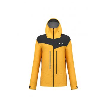 Jacheta hardshell barbati  Ortles 3L Powertex - Negru/Galben