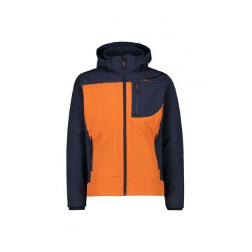 Jacheta softshell barbati  3A01787N - Portocaliu/Bleumarin