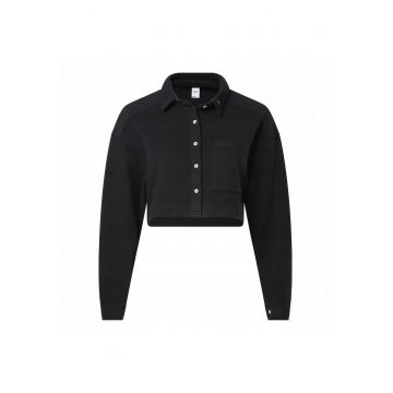 Jacheta sport dama IB4448 -  Fleece - Negru -