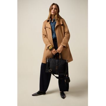 Trenci cu un cordon - Maro camel