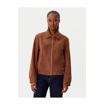 din imitatie de piele pentru femei  maro - Maro