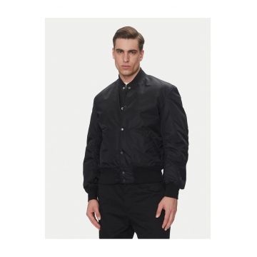 Geaca bomber barbati  negru - material rezistent