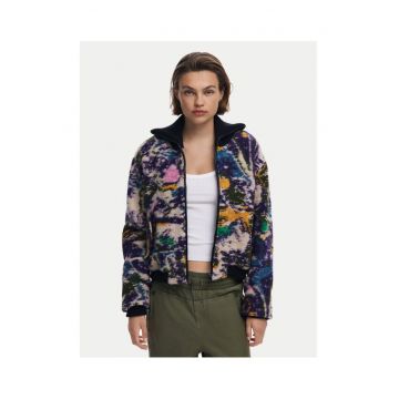 Geaca bomber dama  colorata - fabricata din materiale de calitate