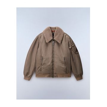 Geaca bomber Nemes Micro Curly -