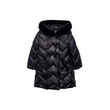 Geaca de iarna copii - Abel & Lula - poliamida - negru