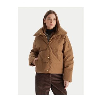 Geaca de puf  maro - Maro