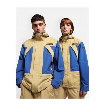 Geaca impermeabila cu fermoar Medie Dru -