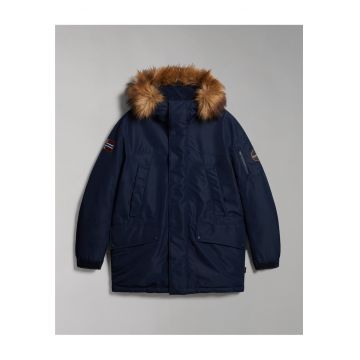 Geaca Parka cu logo DNA Explorer -