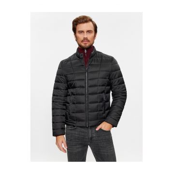 Geaca Puf  barbati - neagra - material calduros