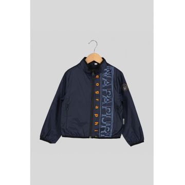 Jacheta cu guler scurt Adyr - Bleumarin