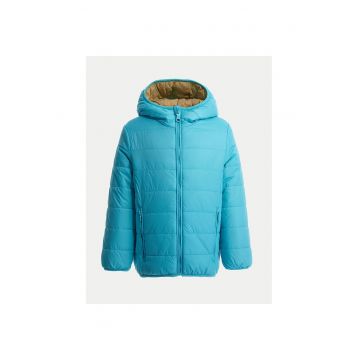 Jacheta de tranzitie pentru baieti -  albastru