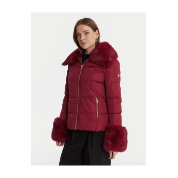 Jacheta de tranzitie pentru femei  visiniu