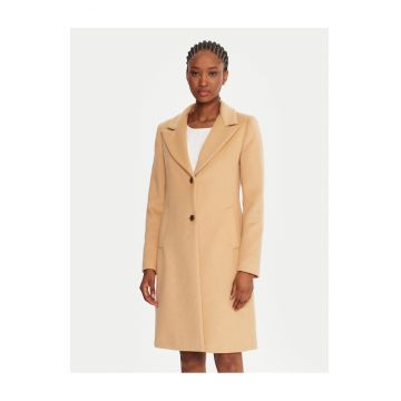 Palton de tranzitie dama  bej -