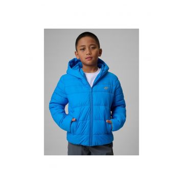 Geaca baieti  albastra - regular - tehnologie 4FWarm - umplutura sintetica - reflectorizanta