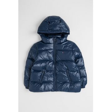 Geaca cu buzunare laterale - Bleumarin