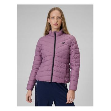 Geaca dama -  puf - hidrofoba - violet - matlasata -