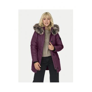 Geaca dama  roz - fabricata din material de calitate