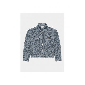 Geaca de blugi baieti  albastra