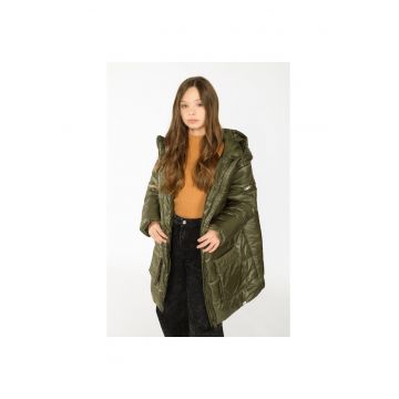 Geaca matlasata supradimensionata -