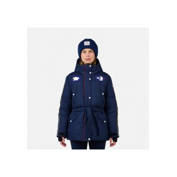 Geaca ski  JCC FLAG DOWN PARKA - culoare albastru - Albastru