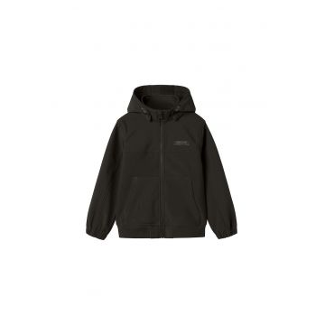 Geaca Softshell copii -  negru