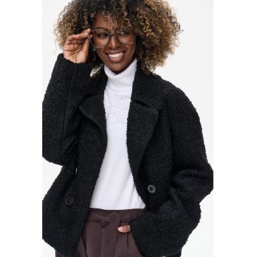 Haina din material boucle