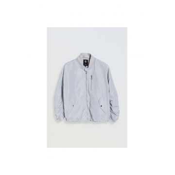 jacheta bomber cu gluga -