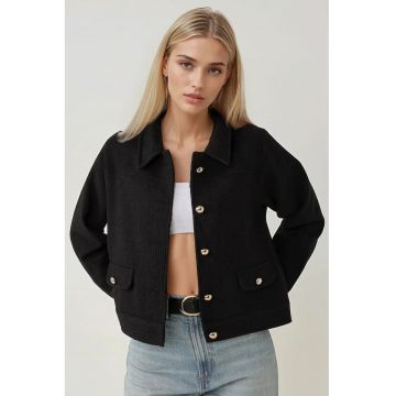 Jacheta dama -  Textil - Bumbac/Poliester