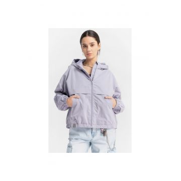 Jacheta de tranzitie lejera cu fermoar -