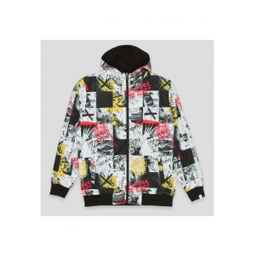 Jacheta de tranzitie reversibila cu gluga -