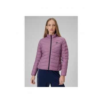 Jacheta sport dama -  geaca puf - hidrofoba - mov -