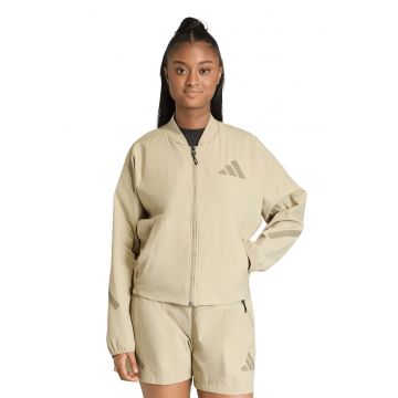 Jacheta usoara lejera cu guler baseball Z.N.E - Bej