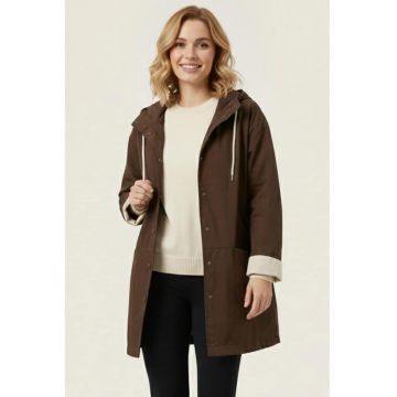 Trenci dama -  Textil - Maro